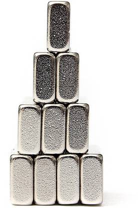 ART IFACT 5 Pieces of 12mm x 9mm x 6mm Neodymium Magnets - N52 Block Magnets - Rare Earth NdfeB Magnets - For DIY, School Project or Commercial Usage Fridge Magnet, Multipurpose Office Magnets, Magnetic Paper Holder Pack of 5