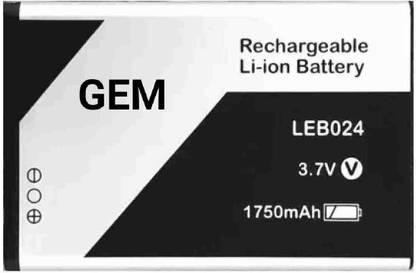 New Device Mobile Battery For  LAVA GEM | LEB024 | MOBILE BATTERY [POWER CAPACITY 1750mAh]