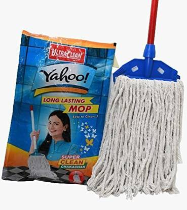 Ultraclean Loop-End Cotton String Mop Head, Heavy Duty String Wet Mop Refills Mop Head
