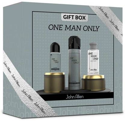 JOHN ALLEN ONE MAN ONLY GIFT SET PERFUME, ROLL ON & DEO Eau de Toilette  -  350 ml
