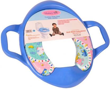 Honey bee Cushioned seat with Handle Potty Seat