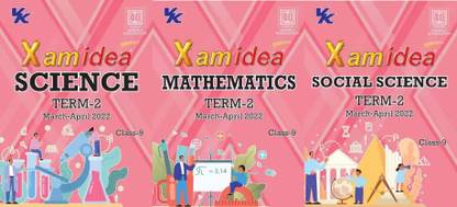 Xam Idea Class 9 Science + Social Science And Mathematics Book For CBSE Term 2 Exam (2021-2022)