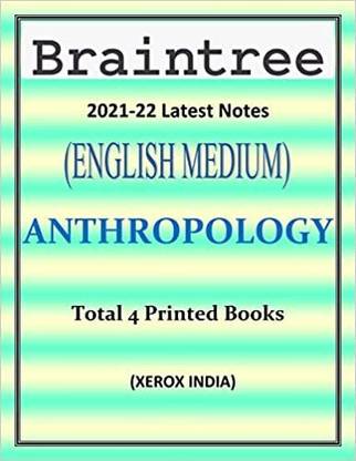 Anthropology Optional Class Notes By G.S. Karthic Braintree Paperback – 1 January 2021