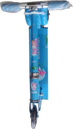 Curio Trail Kids Scooter with 3 Flashing Led Wheels || Scooter for Kids with Adjustable Height || Kick Scooter for Kids || Skate Scooter for 2-5 Years Kids || Gift for Kids for 3 Years to 5 Years Kids Scooter