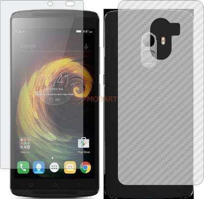 MOBART Front and Back Tempered Glass for LENOVO VIBE K4 NOTE (Front Matte Finish & Back 3d Carbon Fiber)