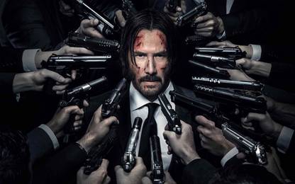 John Wick Chapter 2 movies ON FINE ART PAPER HD QUALITY WALLPAPER POSTER Fine Art Print