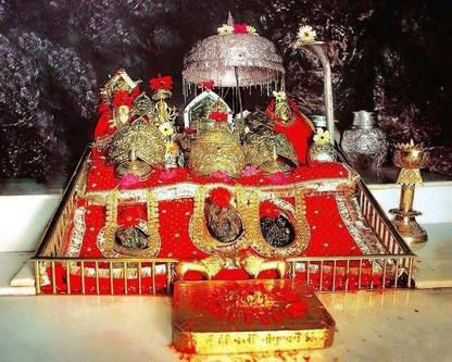 Maa Vaishno Devi-wallpaper-HD-Pindi Darshan-3 poster on LARGE PRINT 36X24 INCHES Photographic Paper