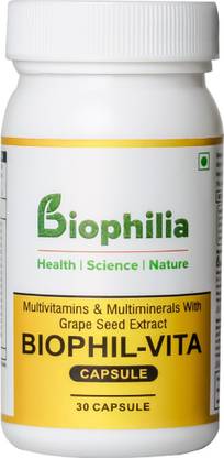 Biophilia VITA (Multivitamins & Multiminerals) 30 capsules pack of 1
