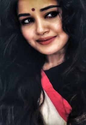 Smoky Design wallpaper anupama parameshwar actress kerala kollywood malar mallu premam saree tollywood traditional Poster