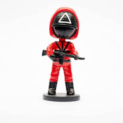 EITHEO Car Decoration Bobblehead Action Figure (C-Triangle-Bobble-Head)