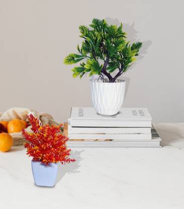 THE MAHADEVS BESSING Bonsai Wild Artificial Plant  with Pot