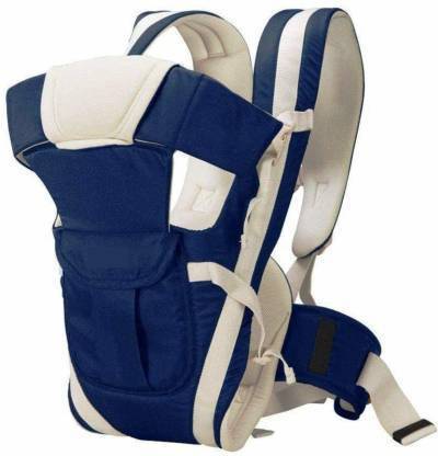Cloudrevel High Quality Baby Carrier with Strong Belt 4 in 1 Position Navy Blue ( 0 to 24 Month ) Baby Carrier (Navy Blue, Front carry facing out) Baby Carrier