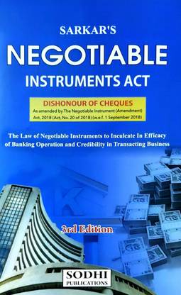 Negotiable Instruments