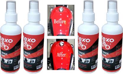 MOTEXO Liquid Car Polish for Bumper, Chrome Accent, Exterior, Dashboard, Headlight, Leather, Metal Parts, Tyres