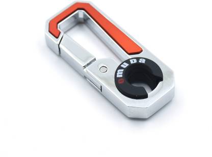 Omuda Premium Hook Metal Gift for boy girls friend husband Bike & Car Key Chain