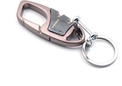 Omuda Premium Hook Metal Gift for boy girls friend husband Bike & Car Key Chain