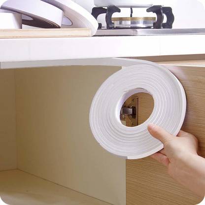 Goldstores Dust and Noise Insulating Form Self-Adhesive Doors Windows Rubber Gap Sealing 20 m Single Sided Tape