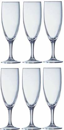 HKC HOUSE (Pack of 6) glass set of 6 for home Glass Set Wine Glass