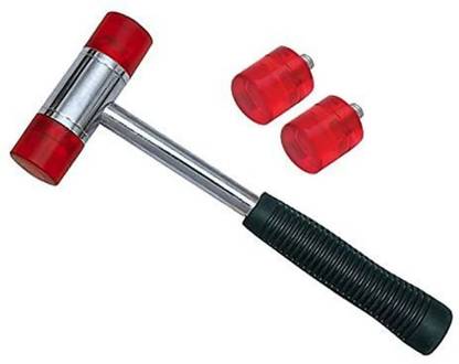 Arsh collection Plastic hammer with 2 extra mallets Sledge Hammer