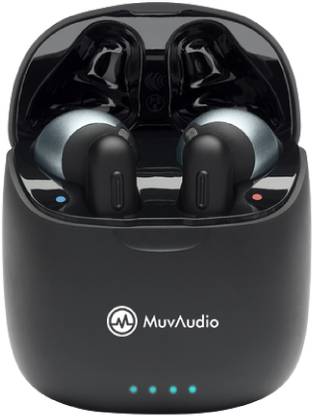 MuvAudio MUVTUNE TWS | Universal fit | 21 hrs Playtime |Fast charging Bluetooth
