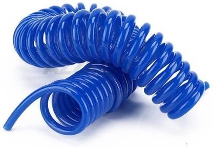 DIGICOP 5 Mtr Air Compressor Hose PU pipe Pneumatic Components Spring (12X8) Hose Pipe