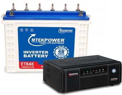Microtek 48 Months Warranty Tubular Inverter Battery