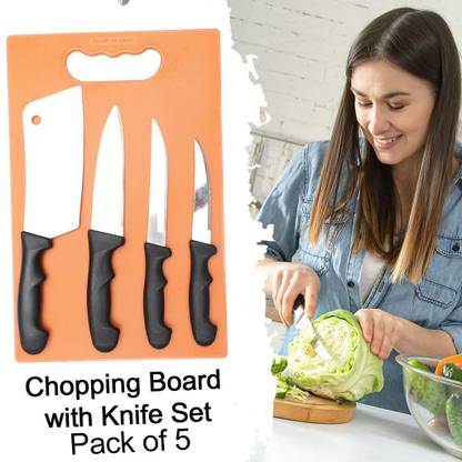 SWAN WEB 5 Pc Stainless Steel Knife Set