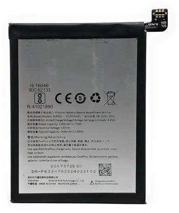 MobiGalaxy Mobile Battery For  Oppo OnePlus 3T