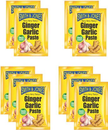 smith and jones GINGER GARLIC PASTE PACK OF 10 (25G X 10)