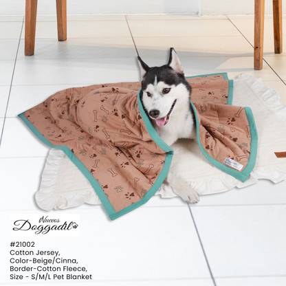 NUEVOS DOGGADIL 21002-S Dog, Cat Blanket