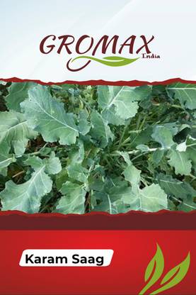 Gromax India Karam Saag With Free Try Me Seeds Pack Seed