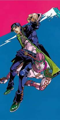 Jotaro Jojo Manga Part 3 Matte Finish Poster Paper Print
