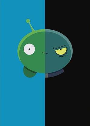 Final Space Cartoon Series Netflix Adult Swim Tv Series Humor 2018 Year Netflix Tv Seri Matte Finish Poster Paper Print