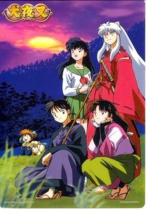 Inuyasha Anime Series Matte Finish Poster Paper Print