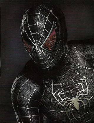 Black Suit Spiderman Marvel Marvel Comics Marvel Superheroes Spiderman 3 Superheroes Matte Finish Poster Paper Print