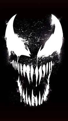 Venom Drip Black Graffiti Man Marvel Spider Spiderman Splat Matte Finish Poster Paper Print