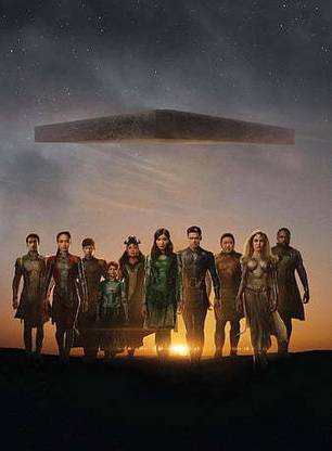 Poster Of Eternals 2021 Movie Matte Finish Poster Paper Print