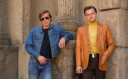 Rick Dalton Cliff Booth Once Upon A Time In Hollywood 2019 Movie Brad Pitt Leonardo Dic Matte Finish Poster Paper Print