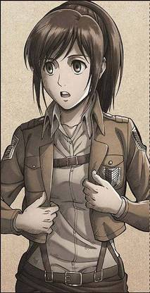 Sasha Aot Attack On Titan Sasha Matte Finish Poster Paper Print
