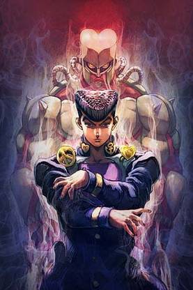 Higashikata Josuke Crazy Diamond Diu Jjba Joestar Jojo Jojo Bizarre Adventure Matte Finish Poster Paper Print