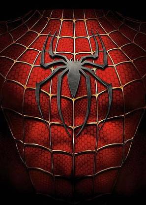 Spider Man 3 Abstract Logo Marvel Movie Spider Man Matte Finish Poster Paper Print