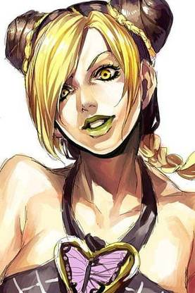 Jolyne Kujo Enemy Stand Jjba Jojo Bizarre Adventure Kujo Jotaro Stone Ocean Matte Finish Poster Paper Print