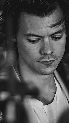 Harry Styles Black And White Matte Finish Poster Paper Print