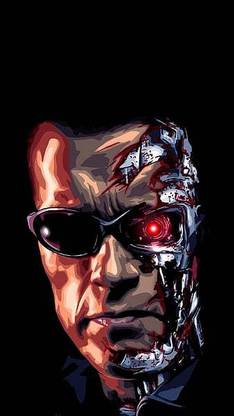 Terminator Cyborg Matte Finish Poster Paper Print