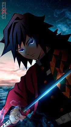 Giyu Tomioka Demon Slayer Hashira Kimetsu No Yaiba Pillar Of Water Matte Finish Poster Paper Print