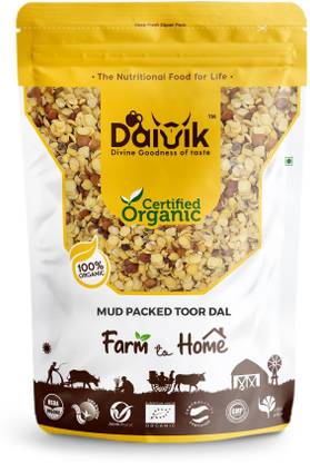 DAIVIK ORGANIC Organic Toor/Arhar Dal (Split/Chilka)