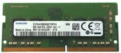 SAMSUNG DDR4 2666 DDR4 8 GB (Single Channel) Laptop ddr4 (M471A1K43CB1-CTD)