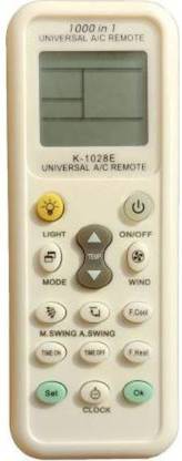 LETHABO LE07 UNIVERSAL AC Remote Controller 07 Split AC /Window AC Please Match The Image With Your Existing Remote Before Placing AC Remote Remote Controller