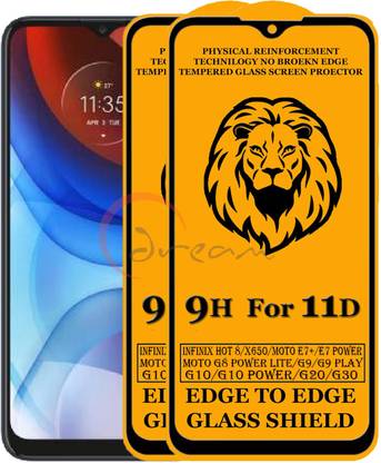 Dream Edge To Edge Tempered Glass for Infinix Hot 8, X650, Motorola Moto E7 Plus, Motorola Moto G10 Power, Motorola Moto G30, Motorola Moto E7 Power, Motorola Moto G9, Motorola Moto G8 Power Lite, Motorola Moto G9 Play