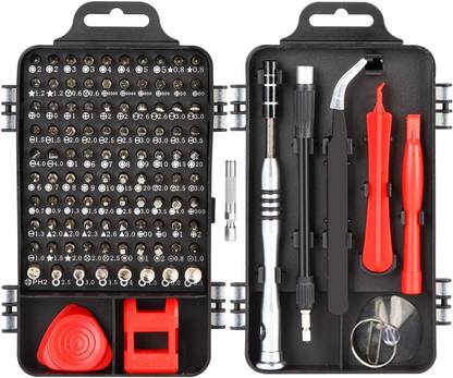 Corslet Portable Screwdriver Set, 110 in 1 Screwdriver Set Mini Multi-Function Precision Screwdriver Set Hand Tool Household Tool Pc Repair Hand Operated Tools, Screwdriver, Screwdriver Kit, Screwdriver Set, Screwdriver Set for Phone, Screwdriver Tool Kit Screwdriver Set for Laptop, Screwdriver Set for Home, Screwdriver Set for Home Use, Mobile Screwdriver Set Precision Screwdriver Set